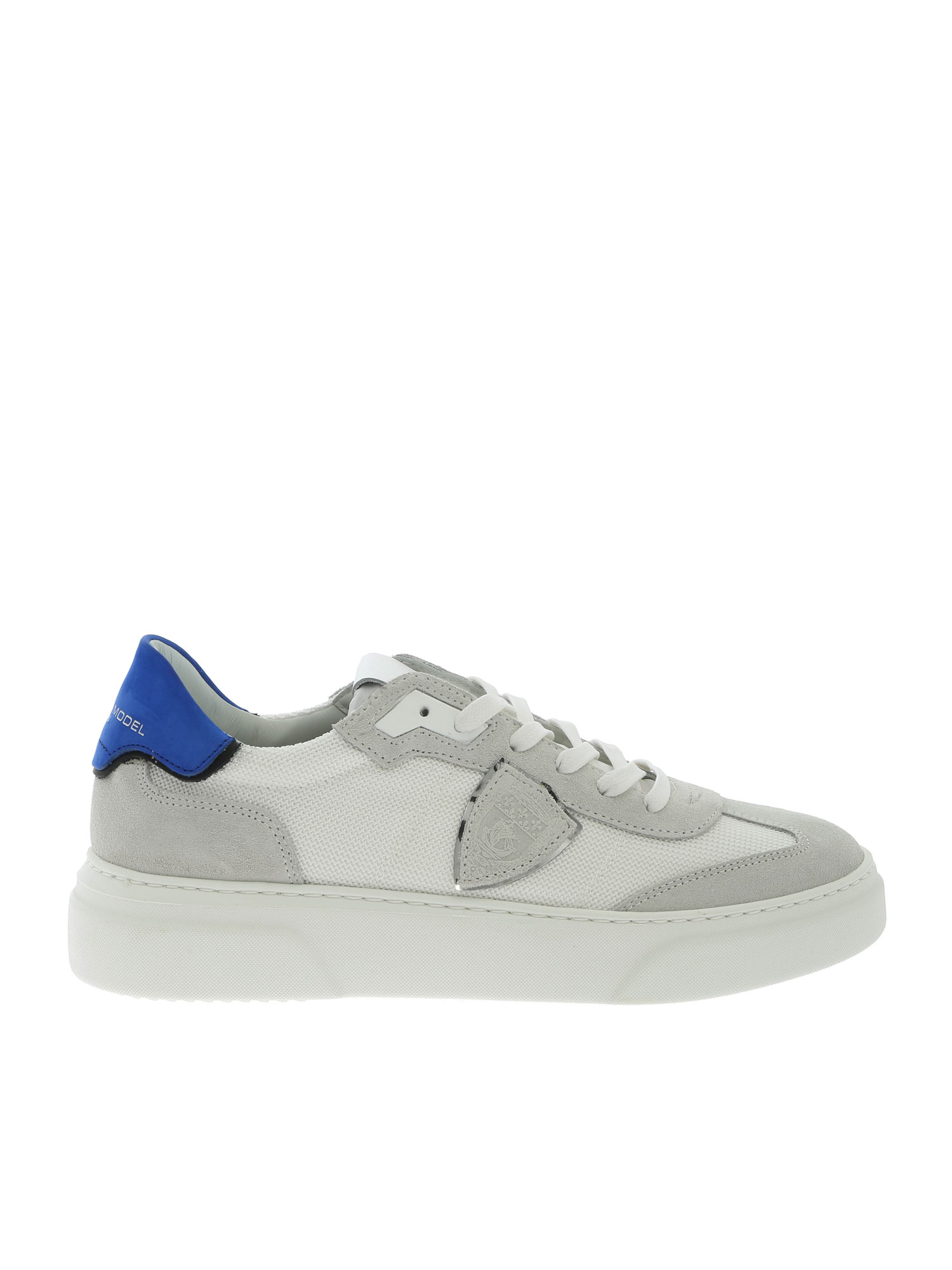 Philippe Model Sneaker Temple L in pelle bianca con spoiler nero Bianco -  Scarpe Sneakers basse Uomo 295,00 €