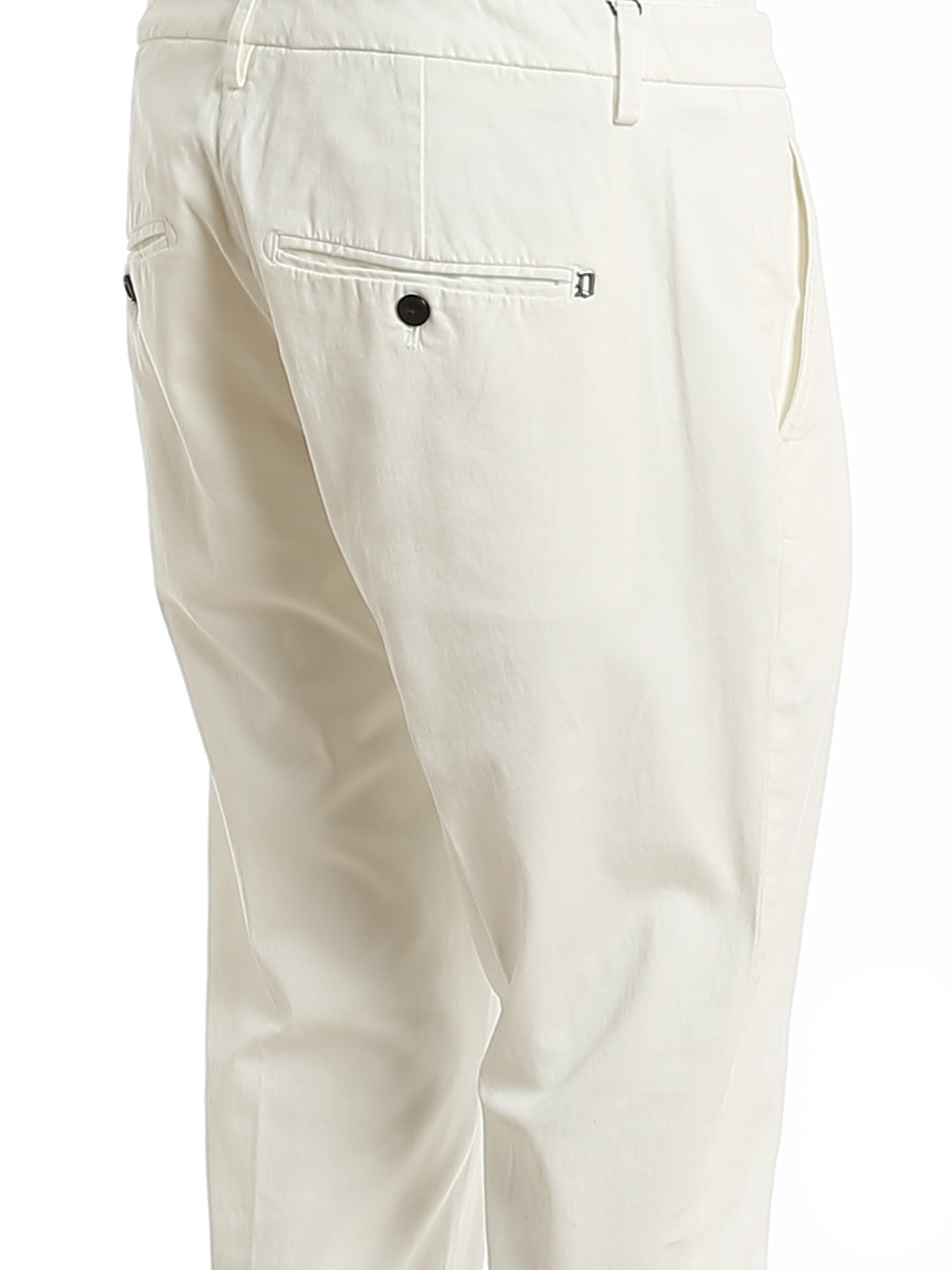 Dondup Gaubert 001 WHITE• Michele Inzerillo | Moda Lusso Donna e Uomo |  Boutique online Inzerillo.it