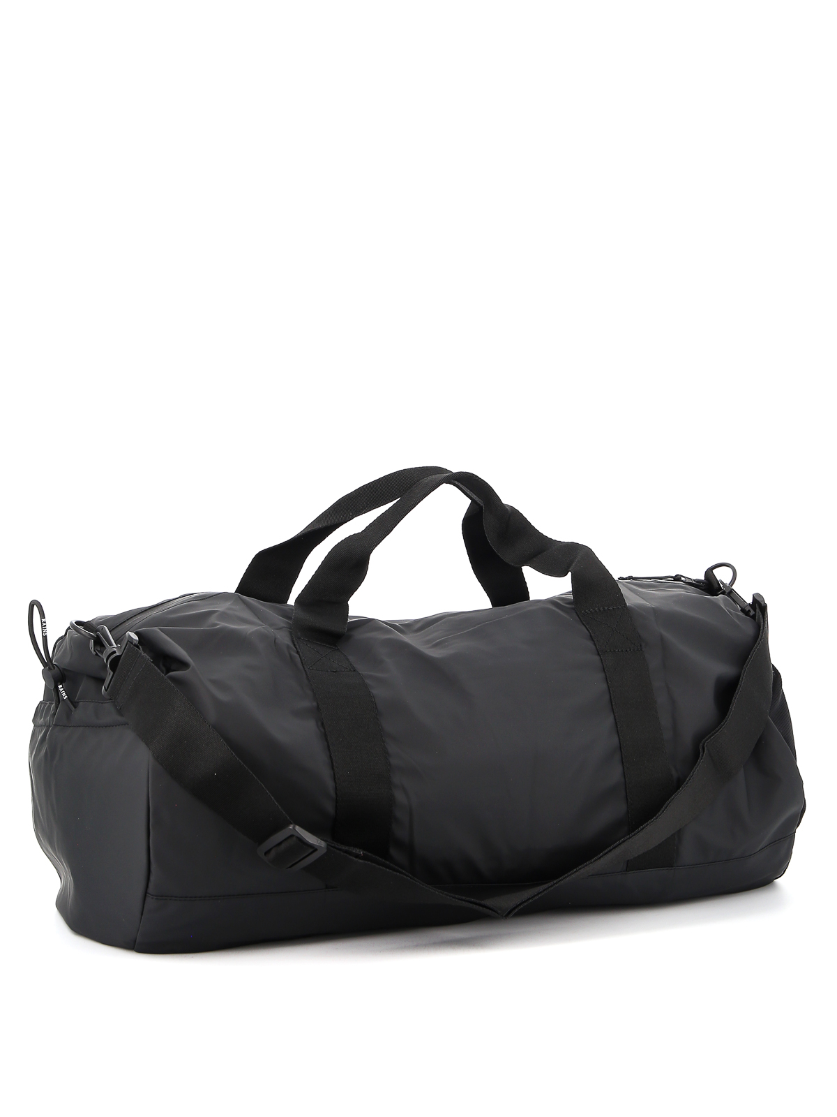 Rains Ultralight Duffel BLACK• Michele Inzerillo Moda Lusso Donna e