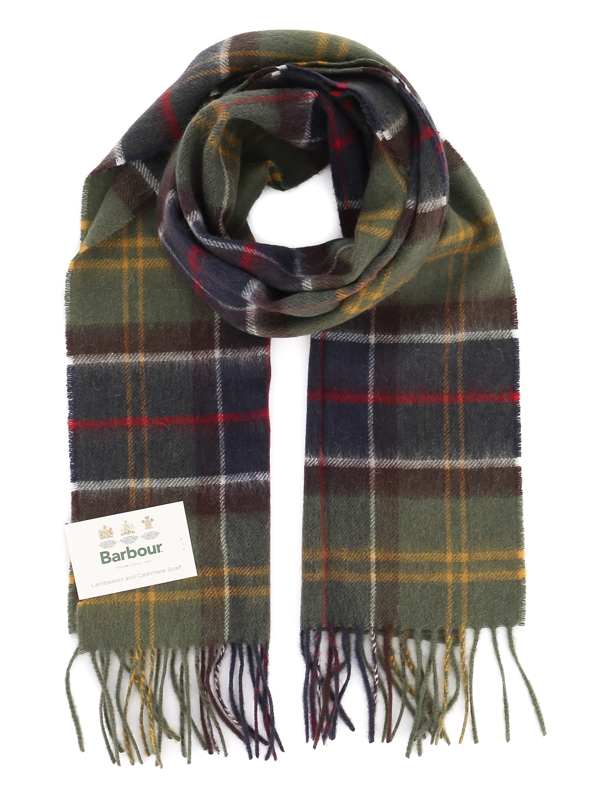 classic barbour scarf