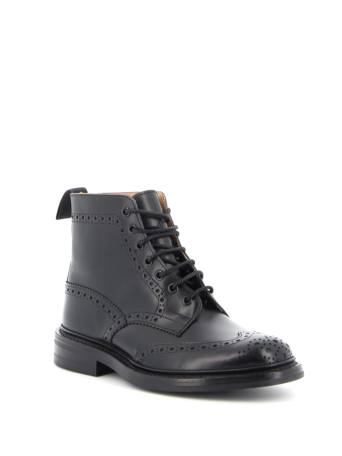 trickers stow black