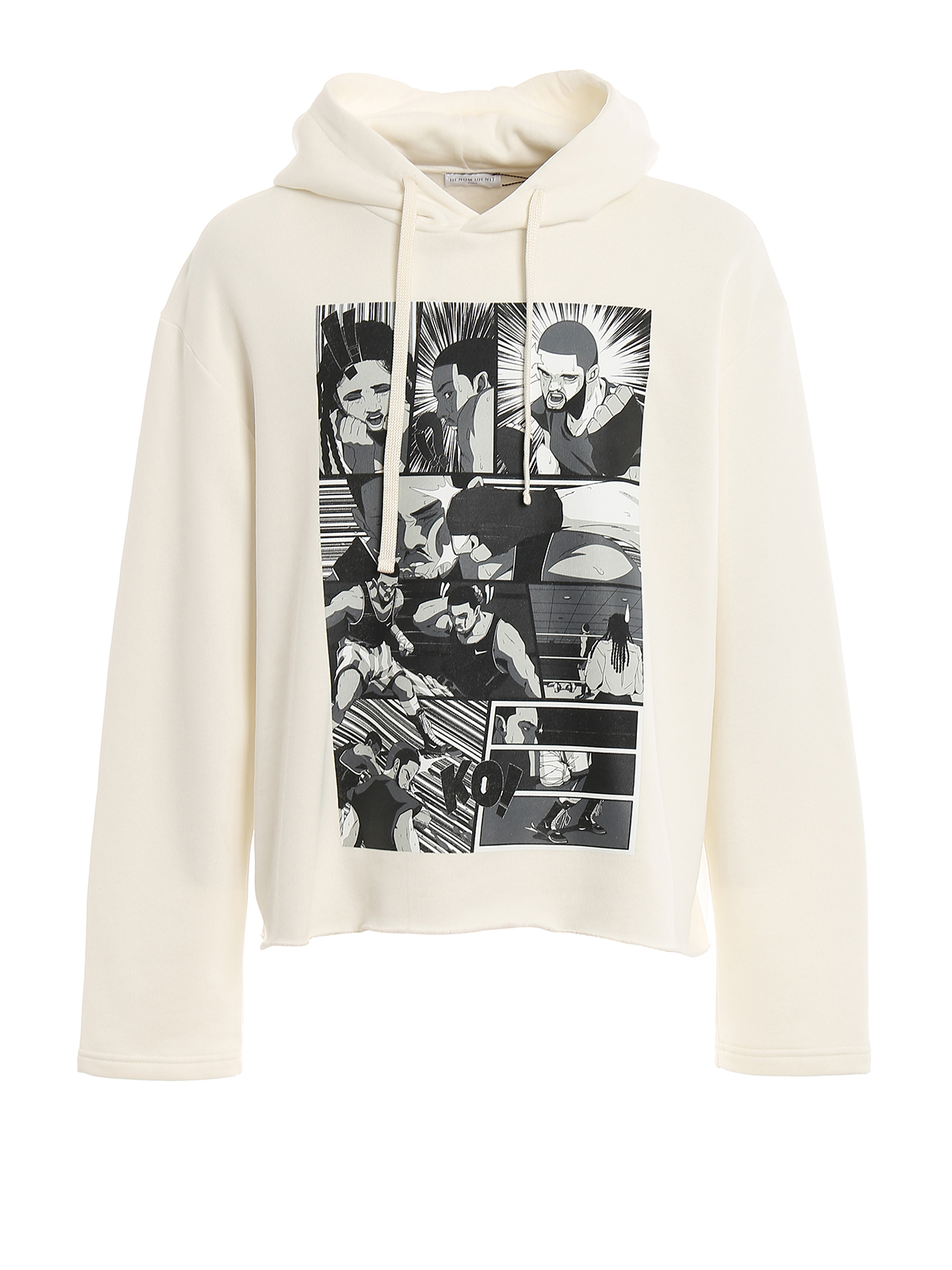 Ih Nom Uh Nit Hoodie Creed No Rib 081 OFF WHITE• Michele