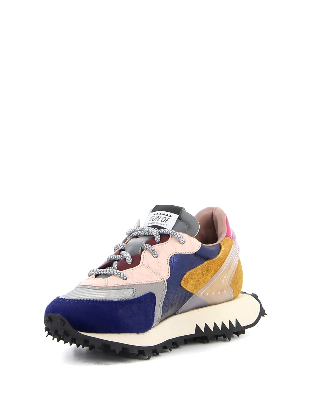 Sneaker In Pelle E Camoscio Run Of | Andrea Morando Boutique – ANDREA  MORANDO