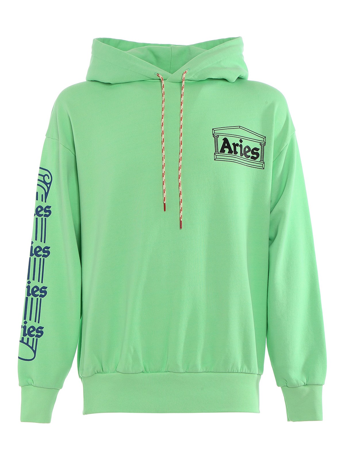 Aries Temple Hoodie Aqua
