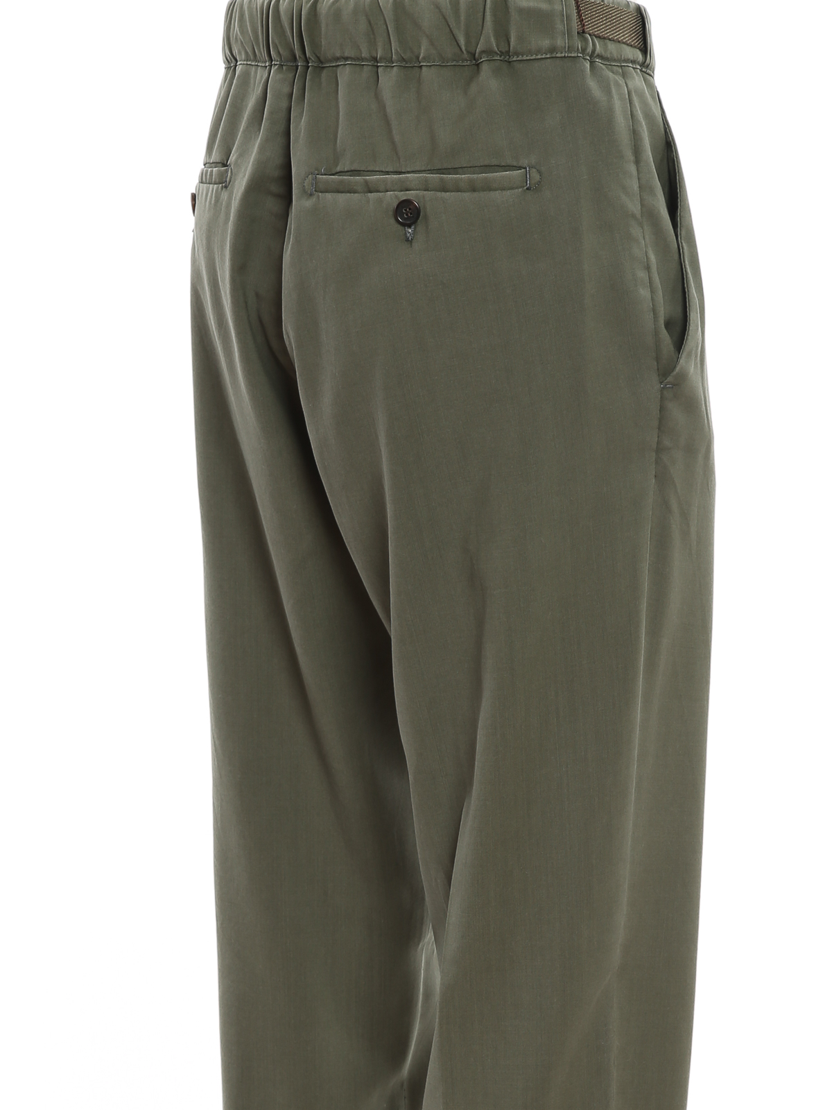 Myths Pantaloon Wool 26 GREEN• Michele Inzerillo | Moda Lusso Donna e Uomo  | Boutique online Inzerillo.it