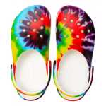 Picture of Crocs | Classic Tie Dye Graphic Clog