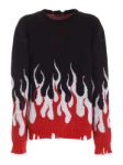 Picture of Vision Of Super | Jumper With Double Flames