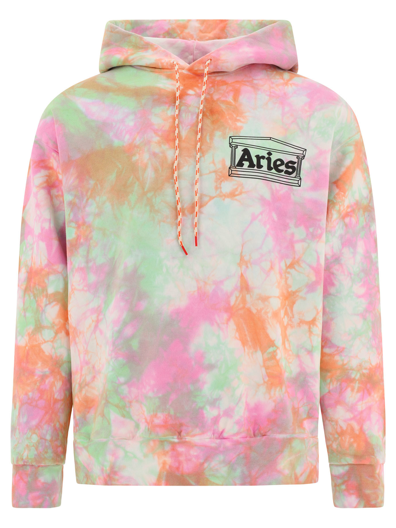 Aries Tie Dye Temple Hoodie MLT MULTI• Michele Inzerillo Women