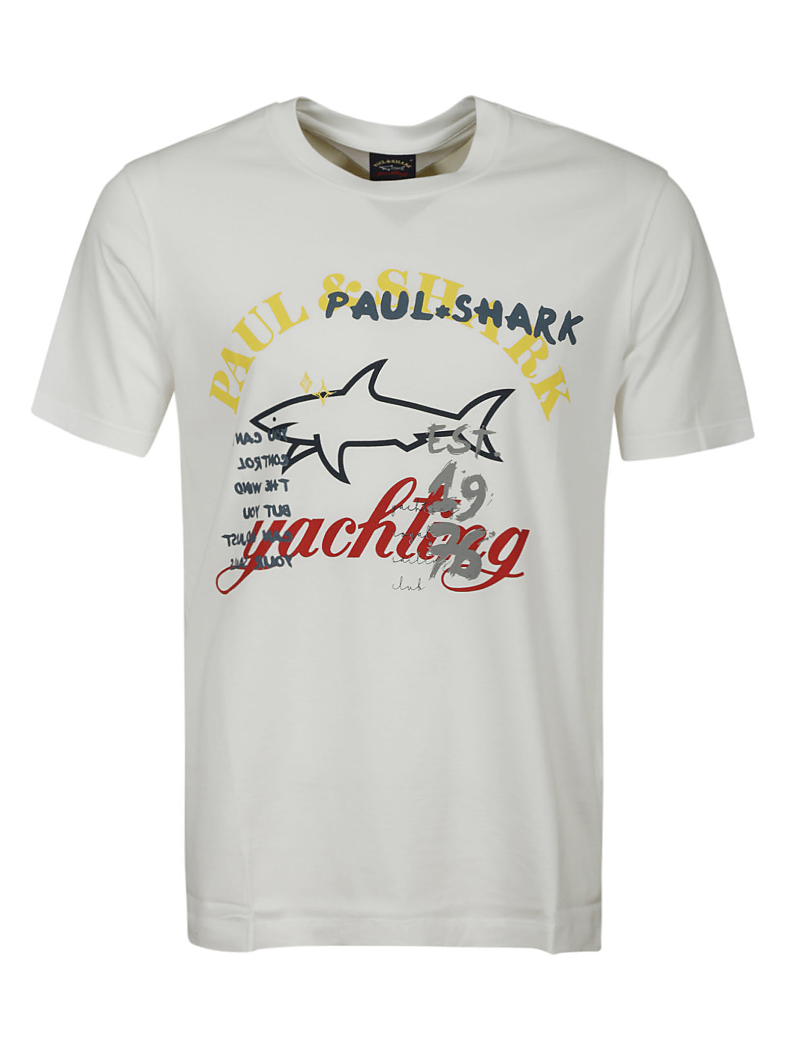 Paul \u0026 Shark T-Shirt 010 WHITE• Michele 