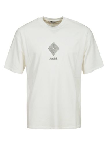 Picture of Amish | T-Shirt Jersey Light Wash