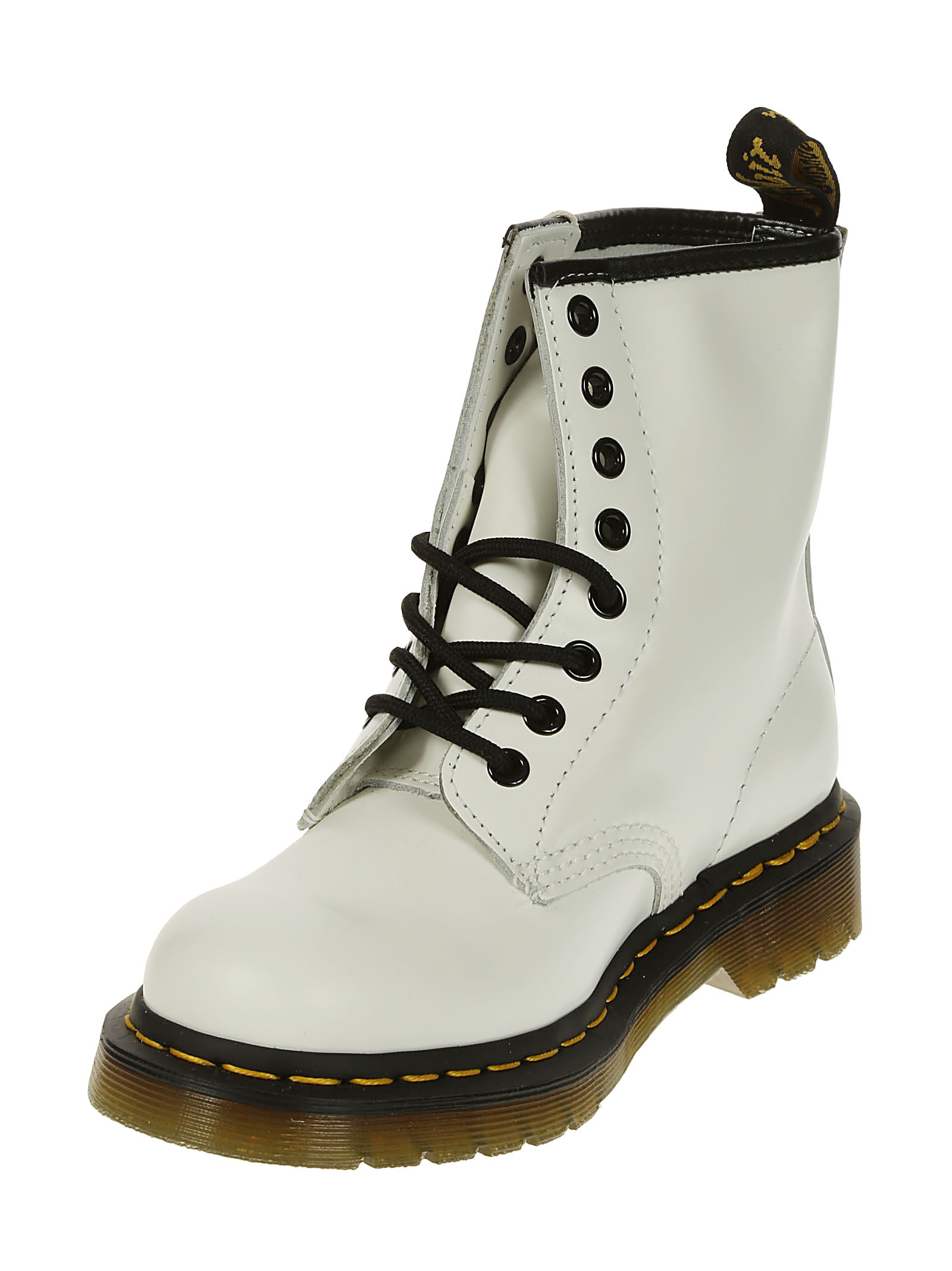 Dr. Martens 1460 Bex Smooth White Smooth | Stivali allacciati | fashionette
