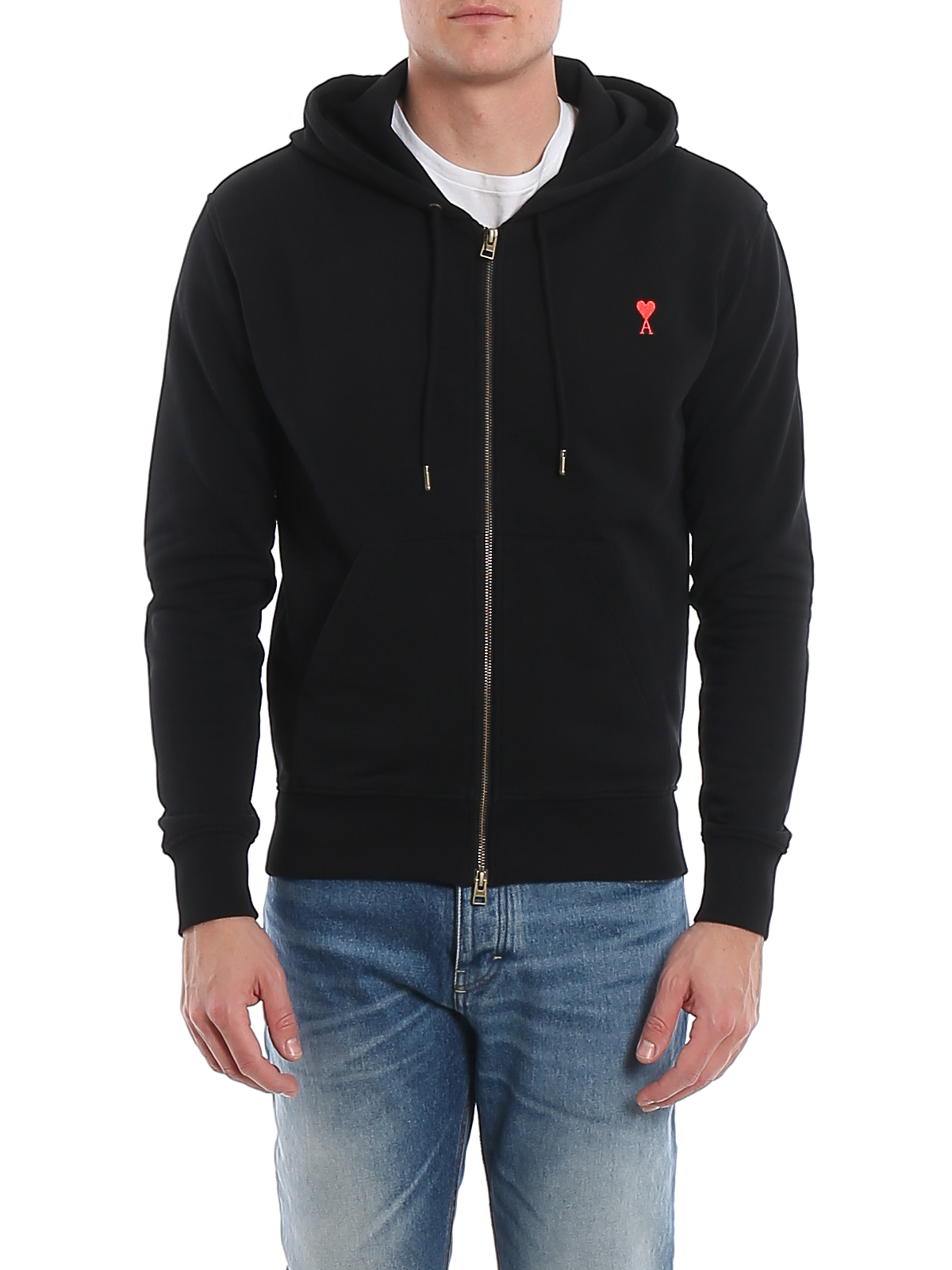 Picture of Ami | Hoodie Zippe Ami De Cur