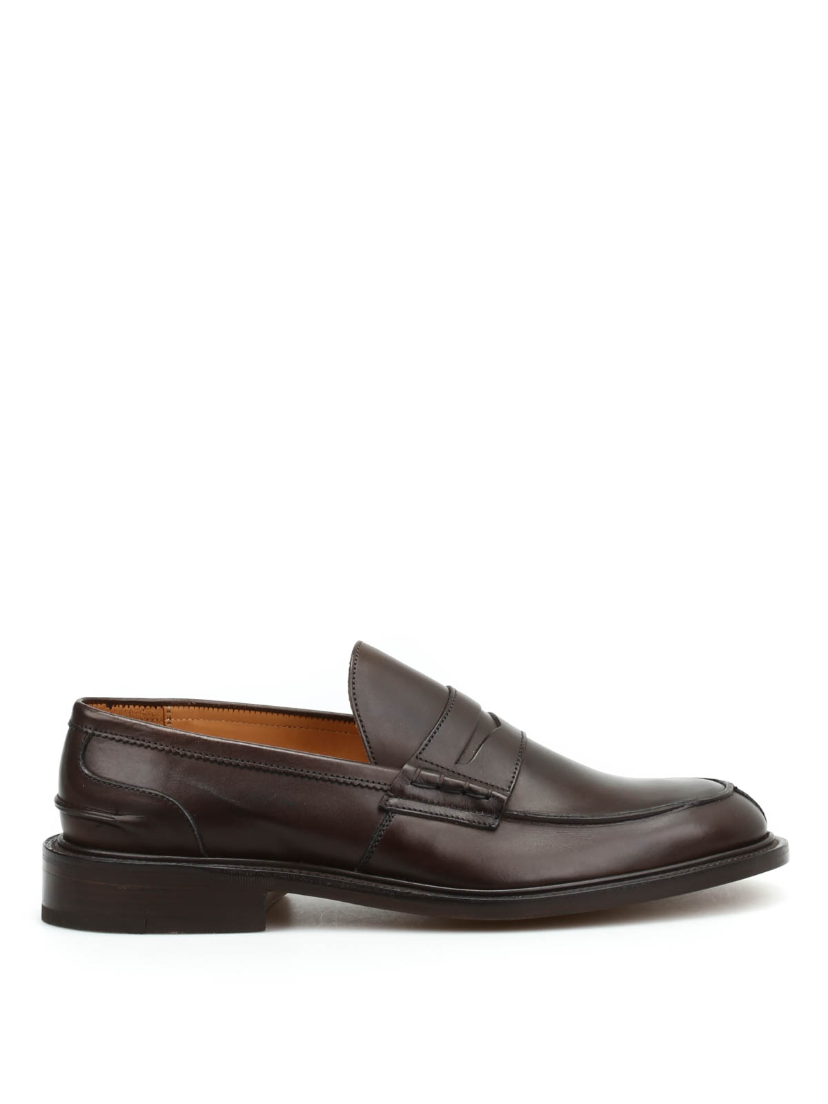 Trickers James Penny Loafer ESPRESSO BURNISHED• Michele Inzerillo ...