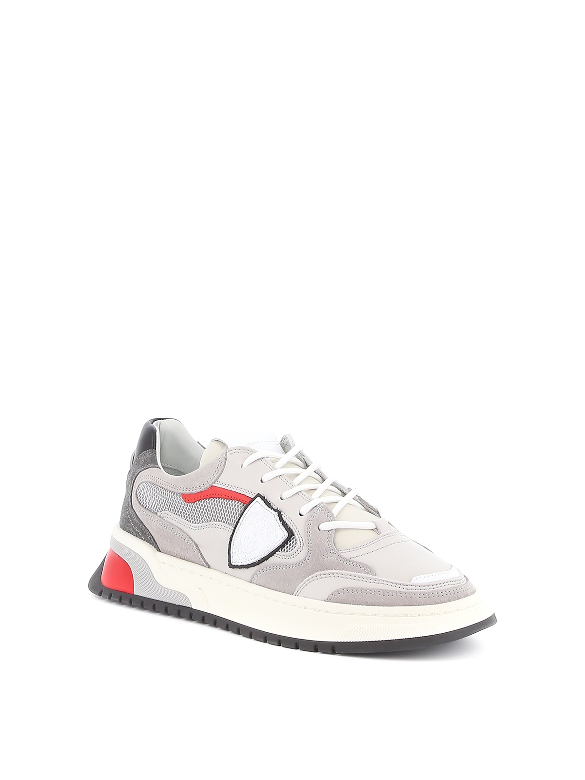 Philippe Model Sneakers Saint Denis Veau Bianche Azzurro