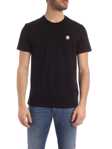 Picture of Ami | Crewneck Tee With Blue White Red Ami Embroidery