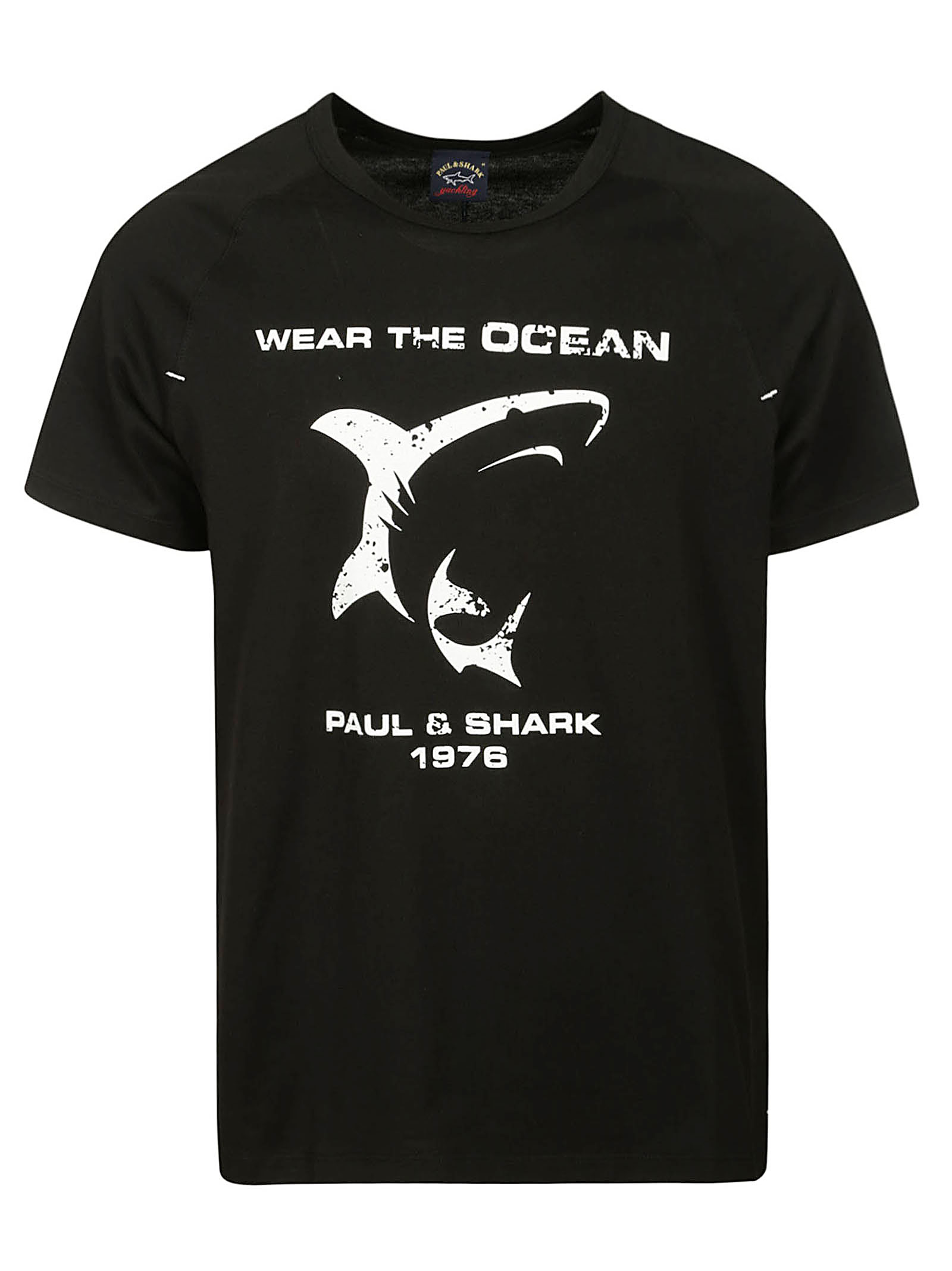 Picture of Paul & Shark | T-Shirt With Shark Print