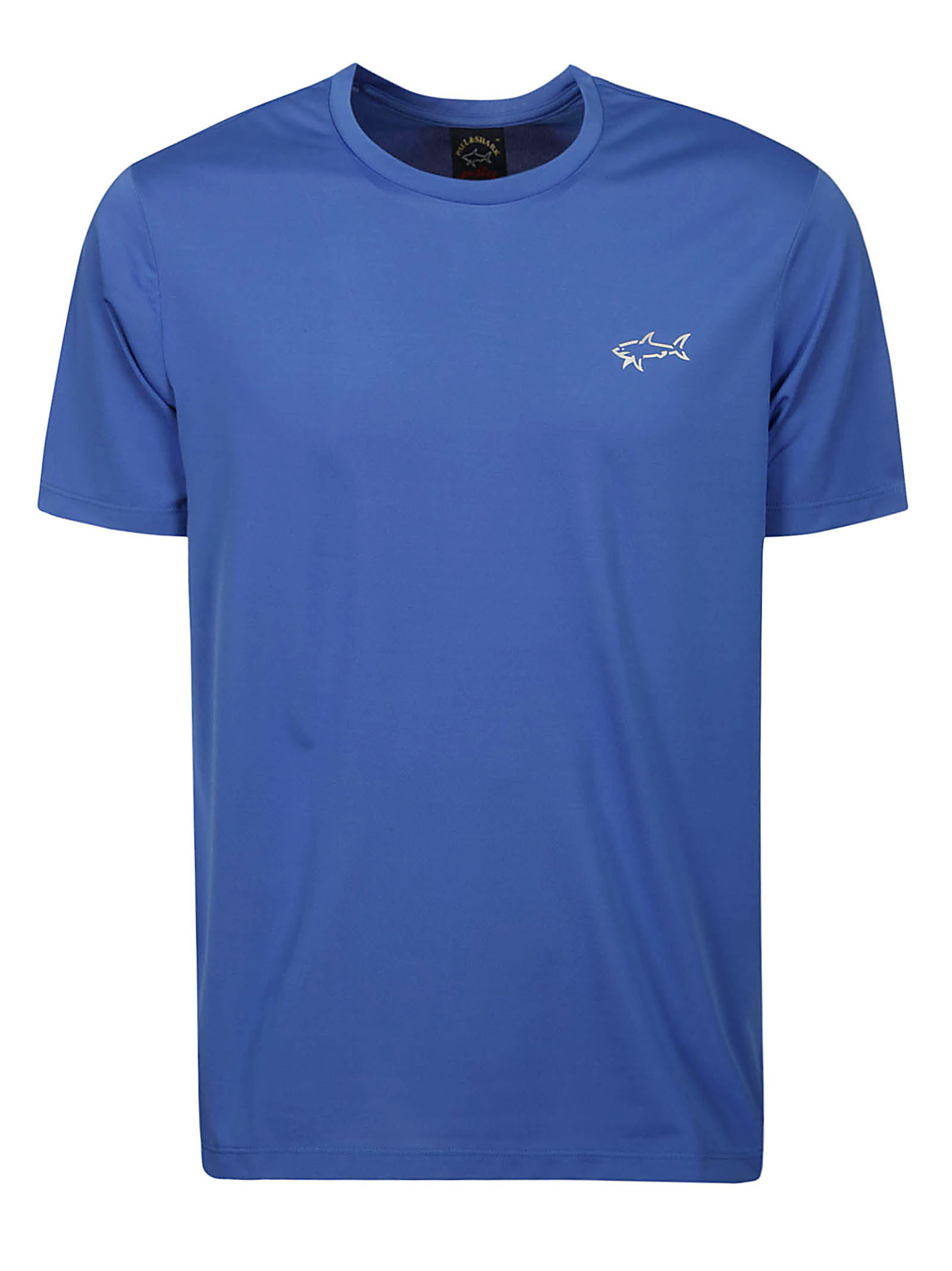 Picture of Paul & Shark | Seaqual Yarn T-Shirt With Shark Reflex Print