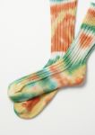 Picture of Rototo | Chunky Ribbed Crew Tie Dye