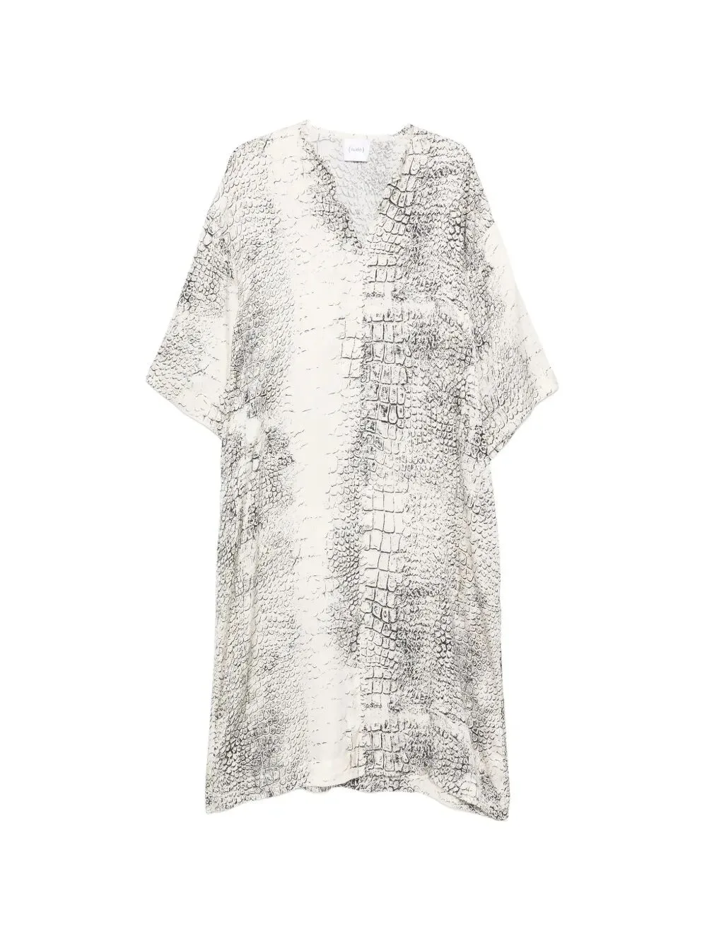 Immagine di Nude | Neck Animalier Dress