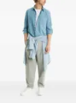 Picture of Maison Kitsune | Profile Fox Regular Shirt