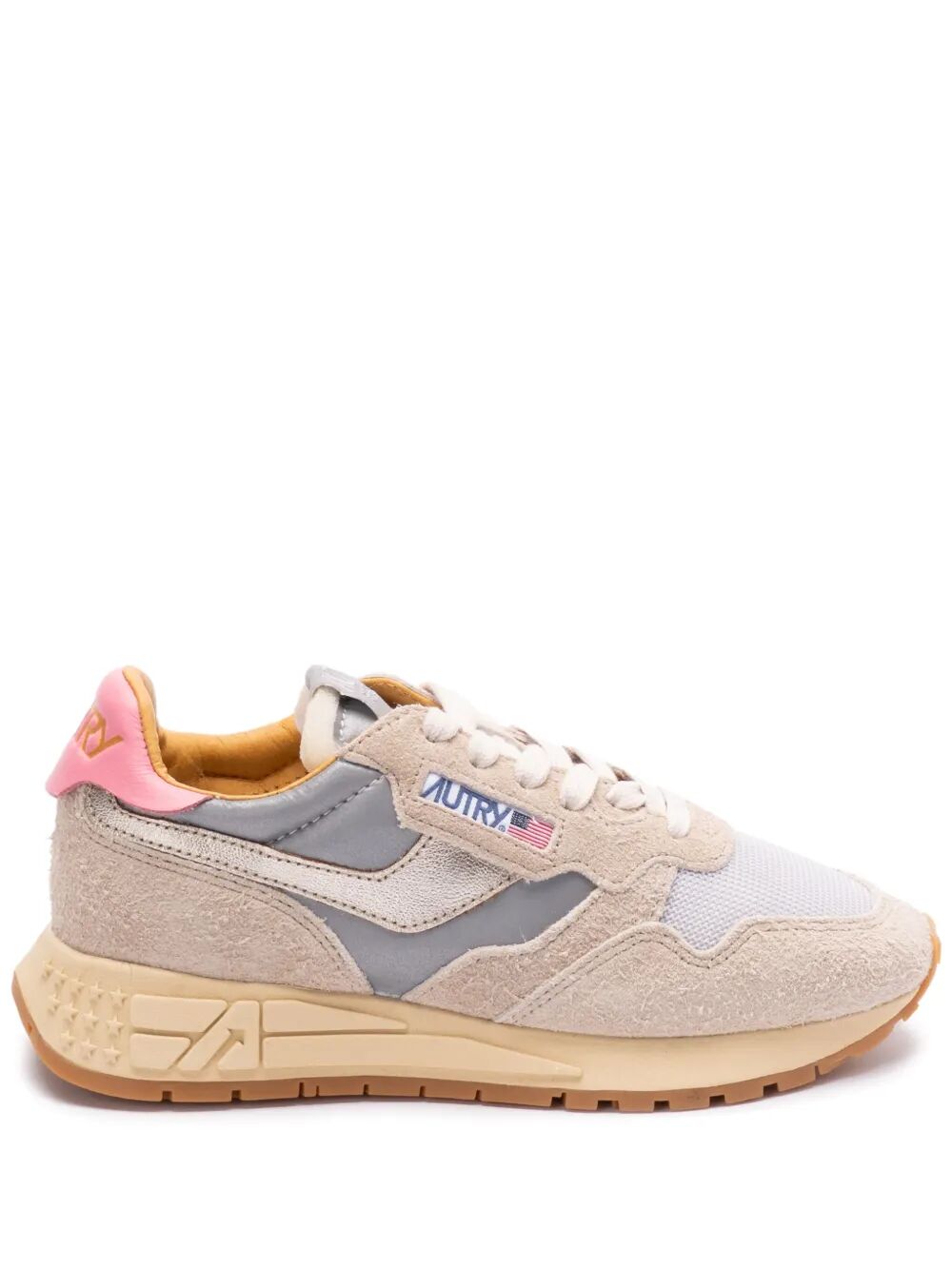 Picture of Autry | Reelwind Low Refl Leat Silv Plat