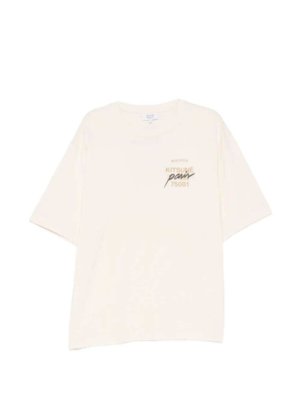 Picture of Maison Kitsune | Mmii Fox Head Oversize Tee-Shirt