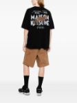 Picture of Maison Kitsune | Mmii Profile Fox Oversize Tee-Shirt