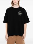 Picture of Maison Kitsune | Mmii Profile Fox Oversize Tee-Shirt