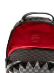 Immagine di Sprayground | Brown And Cream Drip Check Shark Backpack