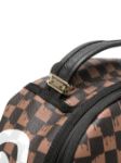Immagine di Sprayground | Brown And Cream Drip Check Shark Backpack