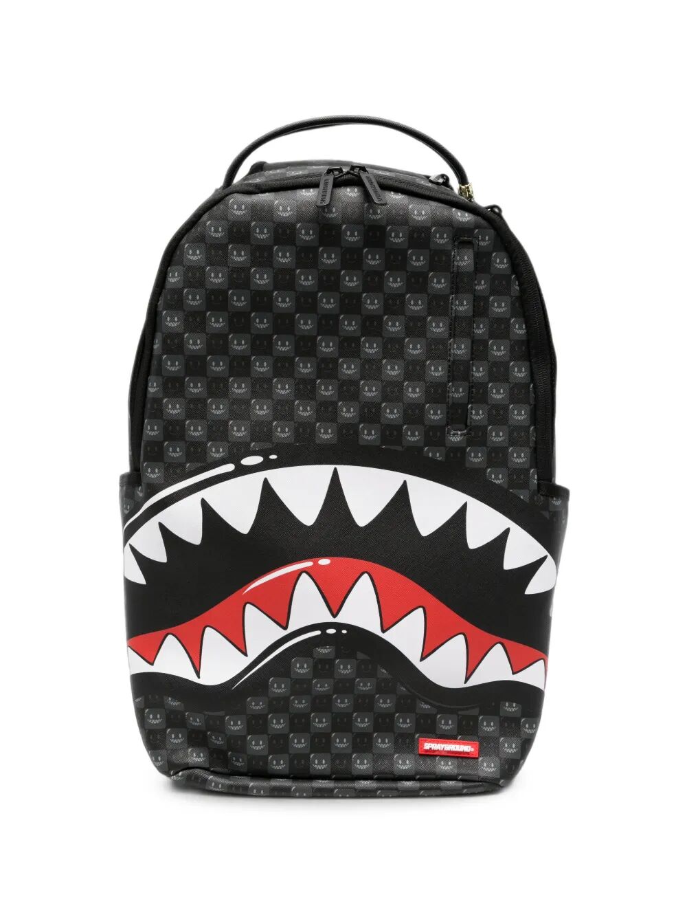 Picture of Sprayground | Sharks In Paris Wtf Bubbly Black Check Backpack