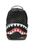 Picture of Sprayground | Sharks In Paris Wtf Bubbly Black Check Backpack