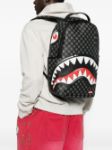 Picture of Sprayground | Sharks In Paris Wtf Bubbly Black Check Backpack