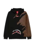 Picture of Sprayground | Claw Tear Check Regular Hoodie