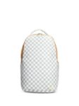 Picture of Sprayground | Graff Embossed Cream Check Dlxsv Backpack