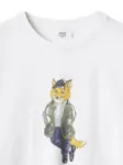 Picture of Maison Kitsune | Weekend Fox Comfort Tee-Shirt