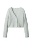 Picture of Maison Kitsune | Fluffy Alpaca Cropped Cardigan