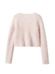 Picture of Maison Kitsune | Fluffy Alpaca Cropped Cardigan