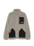 Immagine di Sprayground | Black Puffer Monogram Teddy Jacket