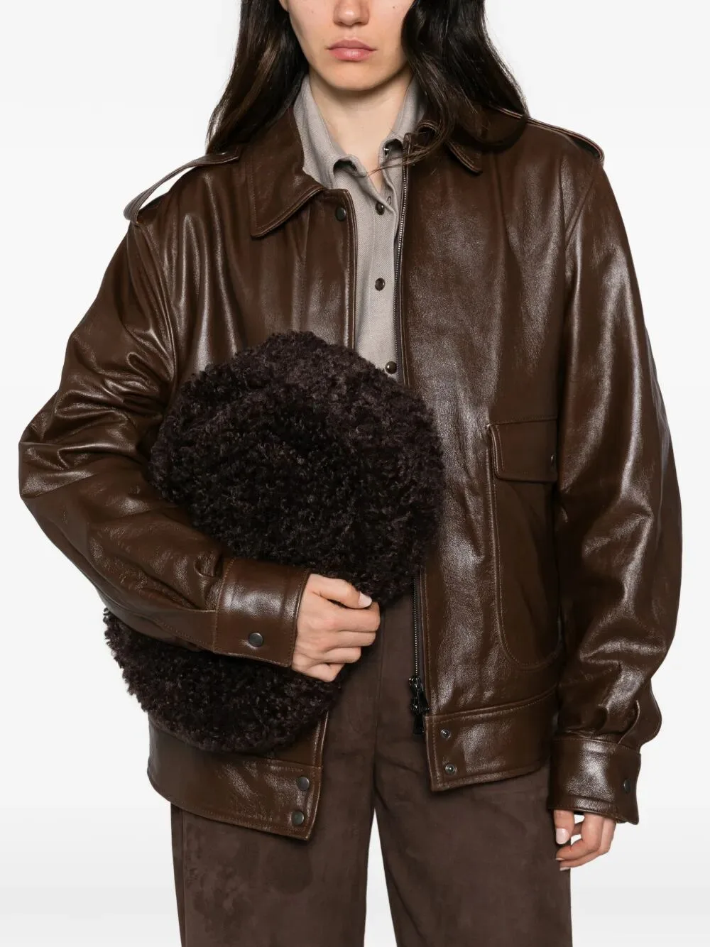 Picture of Apparis | Jumbo Noor Bouclette Pochette