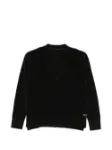 Picture of Rrd - Roberto Ricci Designs | Velvet Vent V Neck Knit