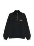 Picture of Maison Kitsune | Double Fox Head Half Zip Comfort Sweatshirt