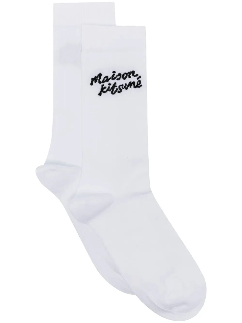 Picture of Maison Kitsune | Maison Kitsune Handwriting Socks