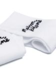 Picture of Maison Kitsune | Maison Kitsune Handwriting Socks