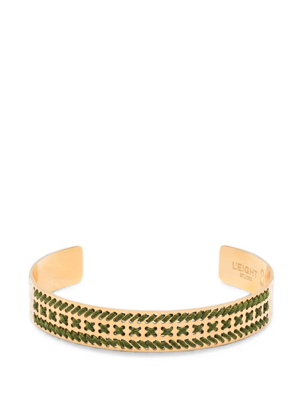 Immagine di L` Eight Studio | Bracciale Basso Diagonali Croci