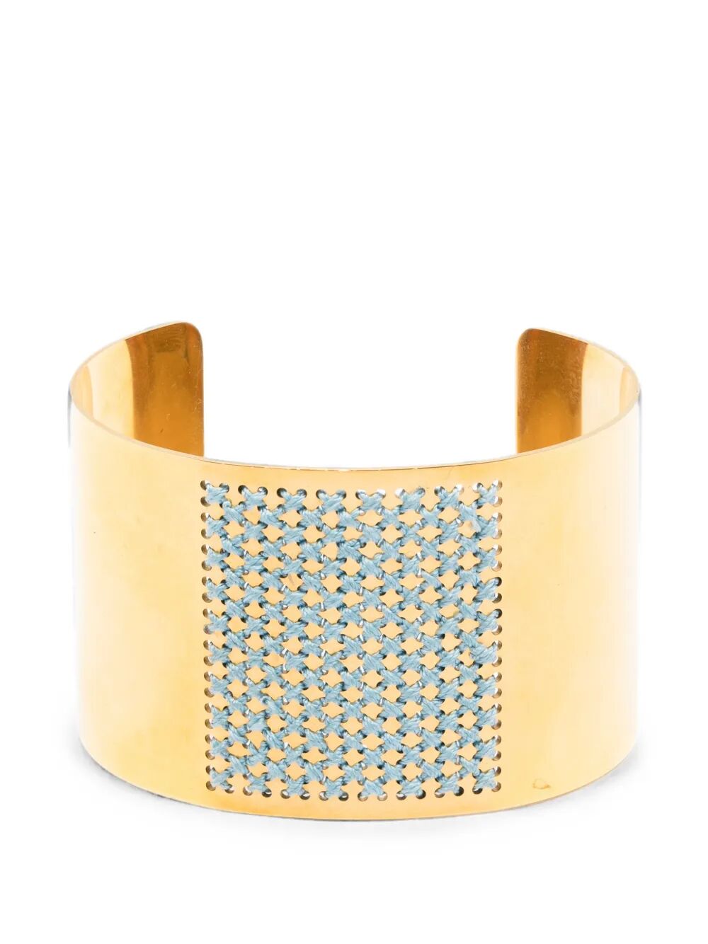 Immagine di L` Eight Studio | Bracciale Alto Liscio Punto Croce