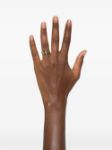 Immagine di L` Eight Studio | Anello A Fascia Diagonali