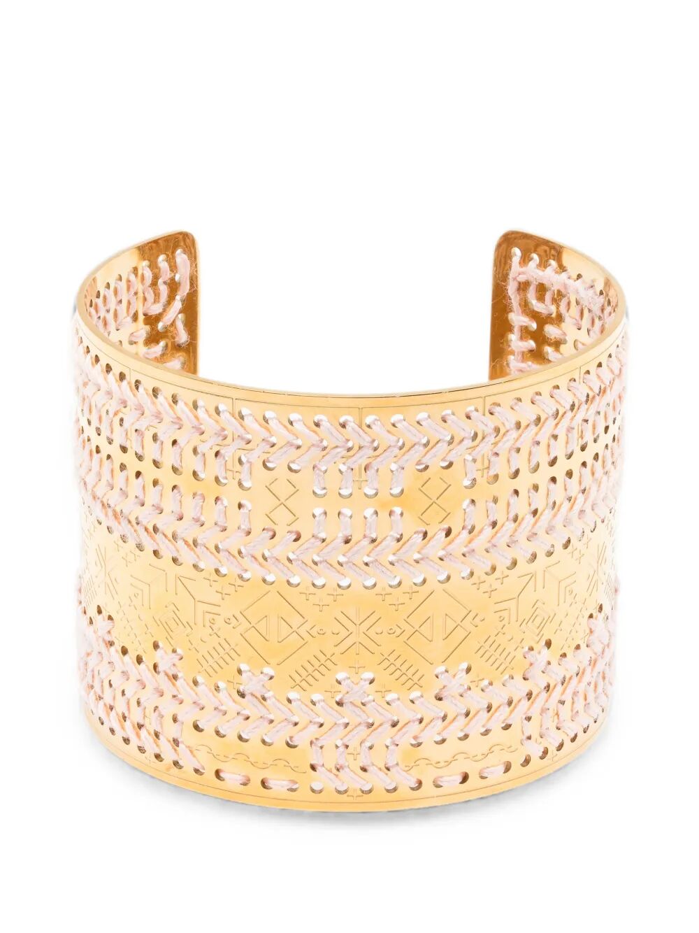 Immagine di L` Eight Studio | Bracciale Alto Inciso Continuo