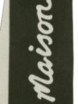 Picture of Maison Kitsune | Maison Kitsune Handwriting Scarf