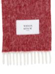 Picture of Maison Kitsune | Alpaca Striped Scarf